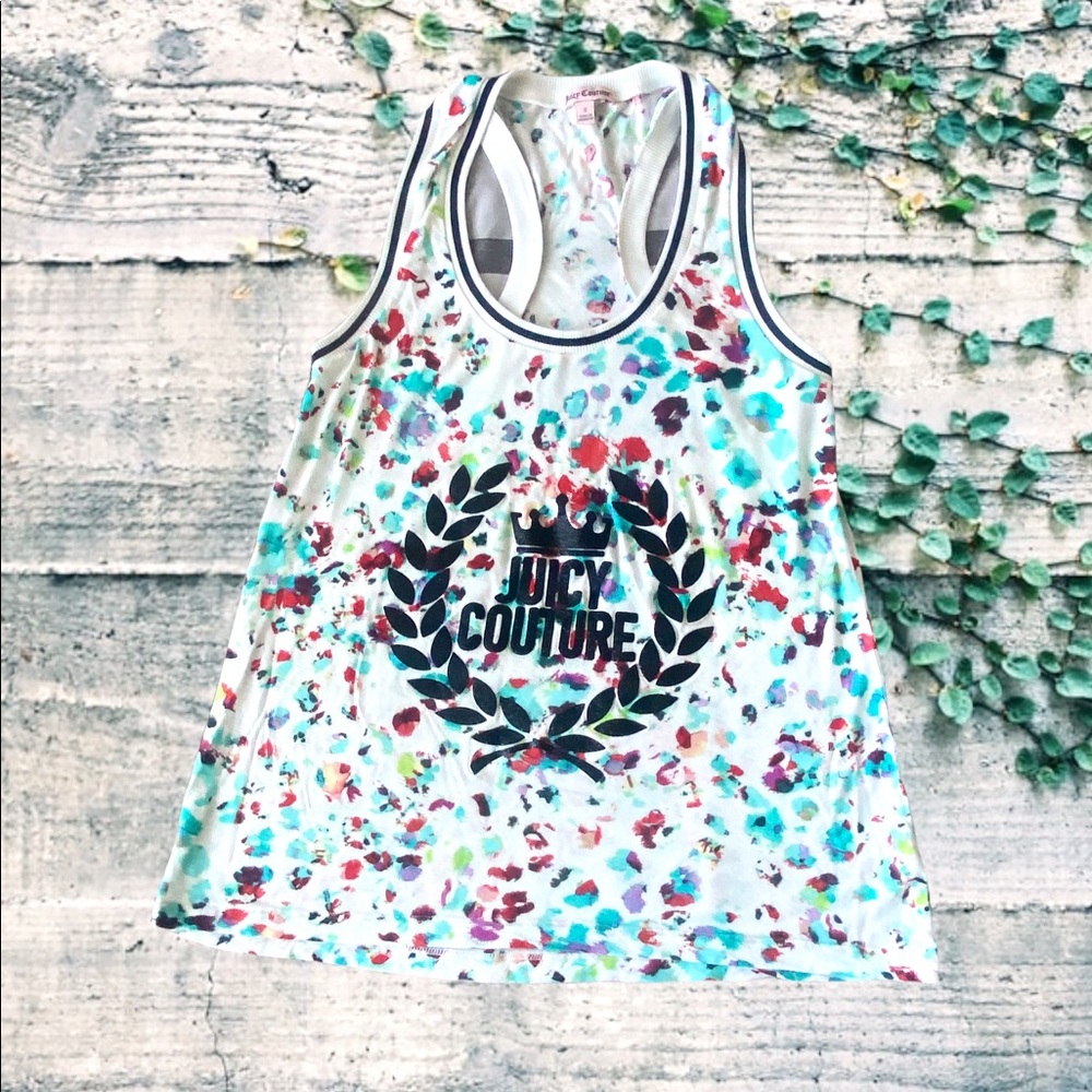 JUICY COUTURE razorback tank top